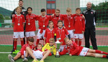 U13-Siegermannschaft beim Turnier in Bernkastel-Kues