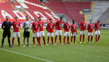U23-Mannschaftsbild, U23-Spiel gegen Morlautern, 23. August 2017