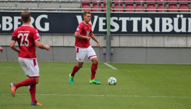 Spielszene aus der Partie FCK-U23 - TuS RW Koblenz