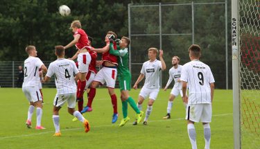Spielszene - U19 gegen Frankfurt