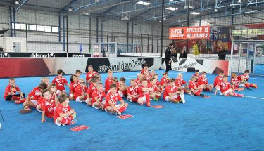 Die Kids beim FCK-Fussballcamp im Herbst 2017