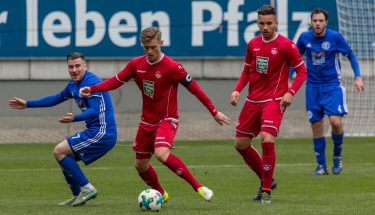 Carlo Sickinger im Spiel der U23 gegen Gonsenheim