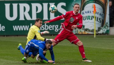 Benjamin Reitz und Lukas Gottwalt im Spiel der U23 gegen Gonsenheim