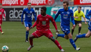 Dylan Esmel im Spiel der U23 gegen Gonsenheim