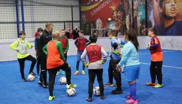 Uhlsport-Erlebnistag Torwart im SOC Sportpark am 17. November 2017