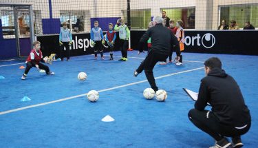 Uhlsport-Erlebnistag Torwart im SOC Sportpark am 17. November 2017