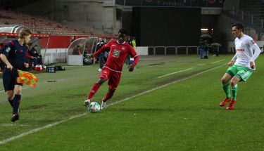 Dylan Esmel im Spiel der U23 gegen Homburg