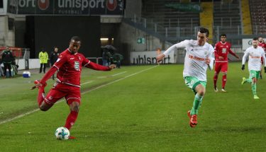 Gervane Kastaneer im Spiel der U23 gegen Homburg