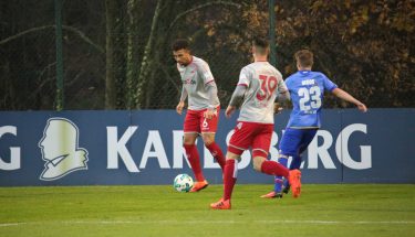 Leon Guwara im Test gegen Mainz 05 II