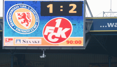 Der FCK gewinnt mit 1:2 in Braunschweig