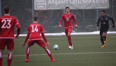 Yannick Filipovic im Spiel der U23 gegen Idar-Oberstein