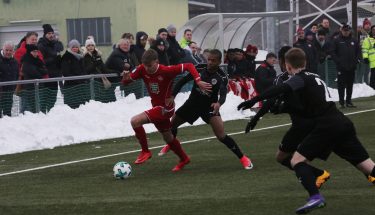 Nicklas Shipnoski im Spiel der U23 gegen Idar-Oberstein