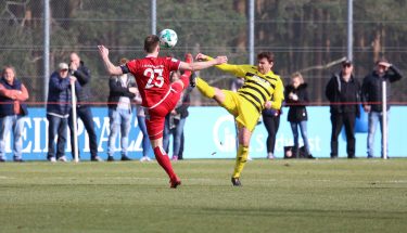 Christian Kühlwetter in der Partie der U23 gegen Dudenhofen