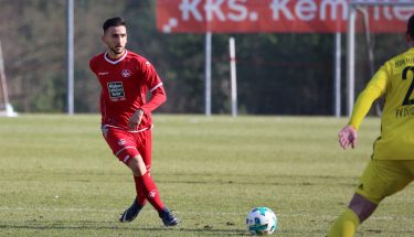 Iosif Maroudis in der Partie der U23 gegen Dudenhofen