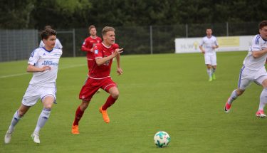 Nicklas Shipnoski in der Oberligapartie der U23 gegen Karbach