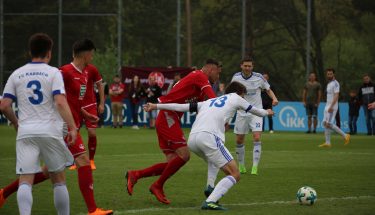 Lukas Gottwalt in der Oberligapartie der U23 gegen Karbach