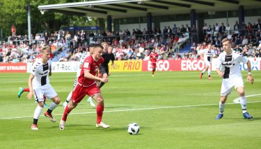 Antonio Jonjic im DFB-Junioren-Vereinspokal-Finale in Berlin gegen den SC Freiburg