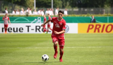 Ünal Altintas im DFB-Junioren-Vereinspokal-Finale in Berlin gegen den SC Freiburg