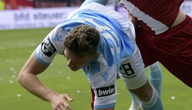 Janek Sternberg im Spiel gegen den TSV 1860 München