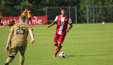 Mohamed Morabet im Spiel der U21 gegen den VfB Dillingen