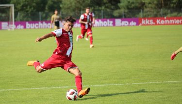 Mohamed Morabet im Spiel der U21 gegen den VfB Dillingen