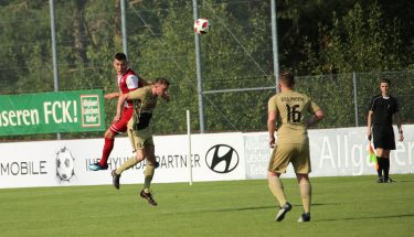 Flavius Botiseriu im Spiel der U21 gegen den VfB Dillingen