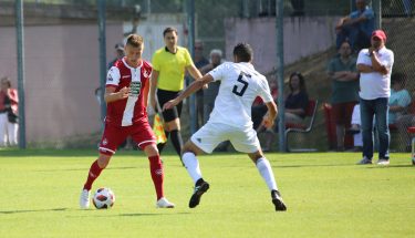 Carlo Sickinger im Heimspiel der U21 gegen Völklingen