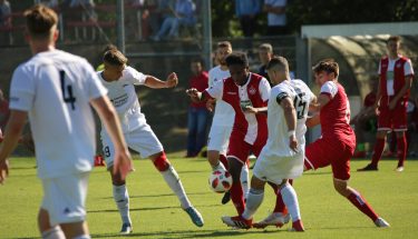 Jeffrey Idehen im Heimspiel der U21 gegen Völklingen