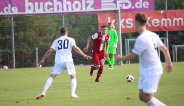 Sören Lippert im Heimspiel der U21 gegen Völklingen