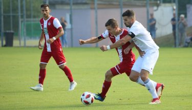 Julius Lammenett im Heimspiel der U21 gegen Völklingen