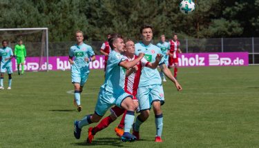 Maximilian Fesser im Spiel der U19 gegen Mainz