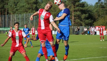 Julian Löschner im Heimspiel der U21 gegen Schott Mainz