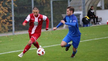 Iosif Maroudis beim Heimsieg der U21 gegen Mechtersheim