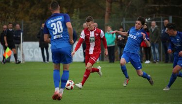 Florian Pick beim Heimsieg der U21 gegen Mechtersheim