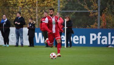 Hüseyin Cakmak beim Heimsieg der U21 gegen Mechtersheim