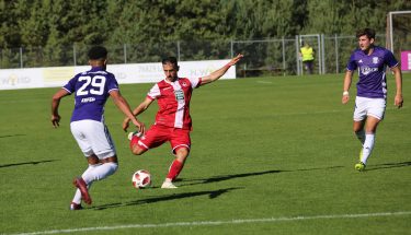 Iosif Maroudis im Spiel der U21 gegen Jägersburg