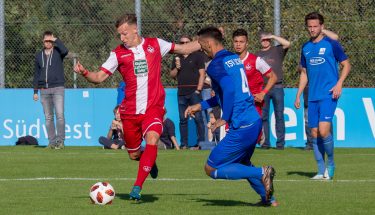Mario Andric im Heimspiel der U21 gegen Schott Mainz