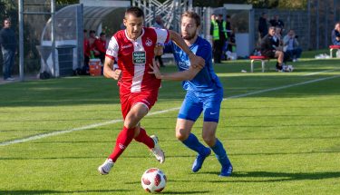 Antonio Jonjic im Heimspiel der U21 gegen Schott Mainz