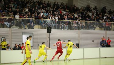 Spielszene der FCK-U21 bei der Stadtmeisterschaft 2019