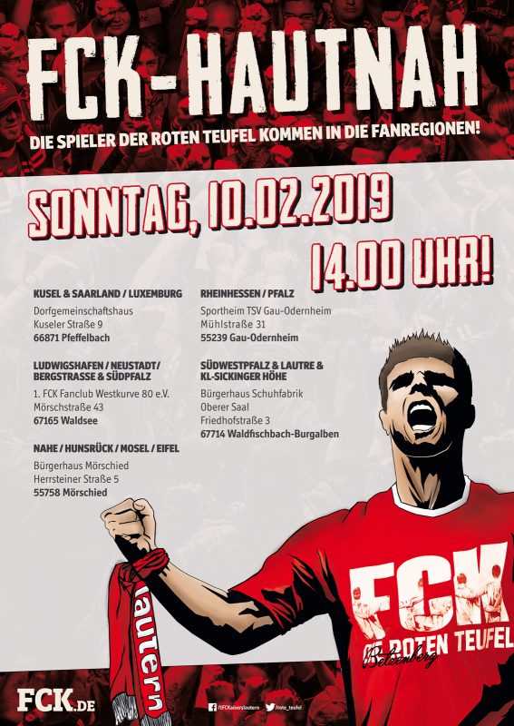Plakat FCK-Hautnah 2019