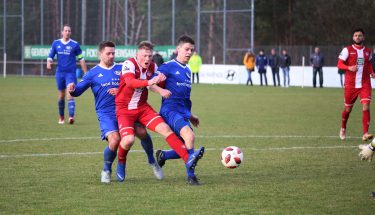 Justus Klein im Spiel der U21 gegen Emmelshausen