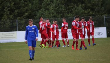 Torjubel im Spiel der U21 gegen Emmelshausen