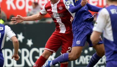 Carlo Sickinger im Heimspiel gegen den VfL Osnabrück