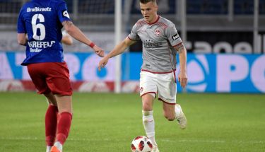 Florian Pick im Auswärtsspiel beim KFC Uerdingen
