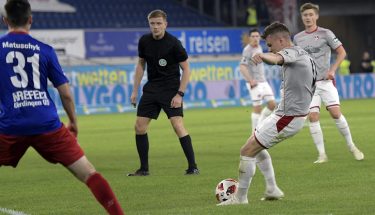 Florian Pick erzielt das 1:1 im Auswärtsspiel beim KFC Uerdingen