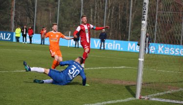 Julian Löschner im Spiel der U21 gegen Diefflen