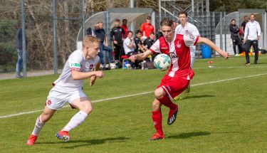 Lukas Lazar im Heimspiel der U19 gegen Nürnberg