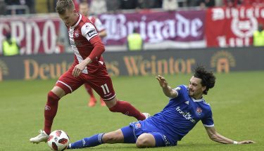 Florian Pick im Heimspiel gegen die SpVgg Unterhaching