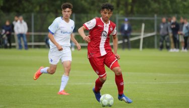 Aymen Chaloul im Aufstiegsspiel der U17 gegen Darmstadt 98