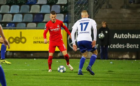 Florian Pick im Verbandspokalspiel beim FK Pirmasens